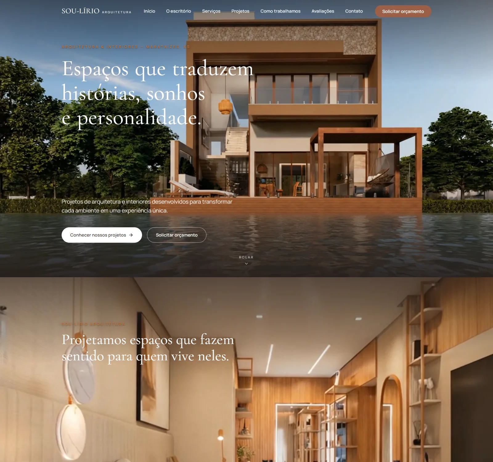 Captura do site SOU-LÍRIO